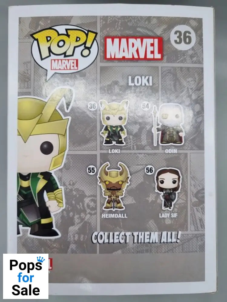 #36 Loki (Helmet) - Marvel Funko POP