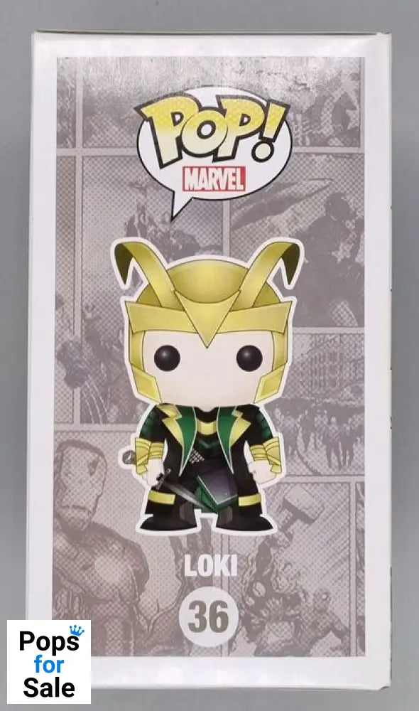 #36 Loki (Helmet) - Marvel Funko POP