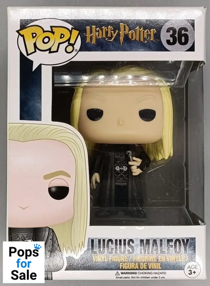 36 Lucius Malfoy - Harry Potter - Box Damaged Funko POP