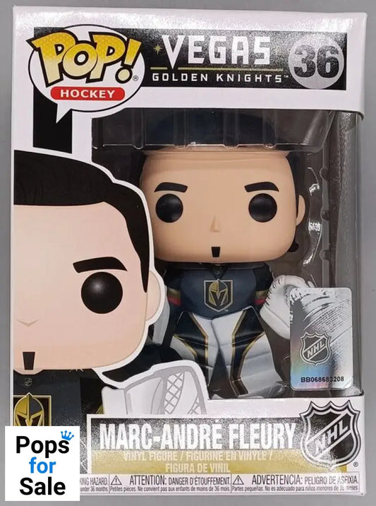 #36 Marc-Andre Fleury - NHL Vegas Golden Knights Box Damaged Funko POP