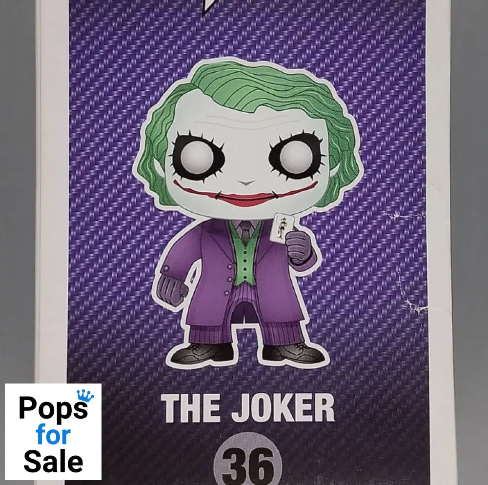 #36 The Joker - DC Batman: Dark Knight - Box Damaged Funko POP