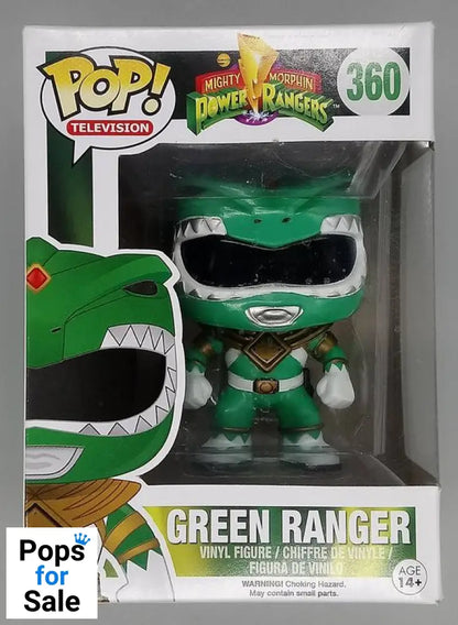 #360 Green Ranger - Power Rangers - Box Damaged Funko POP