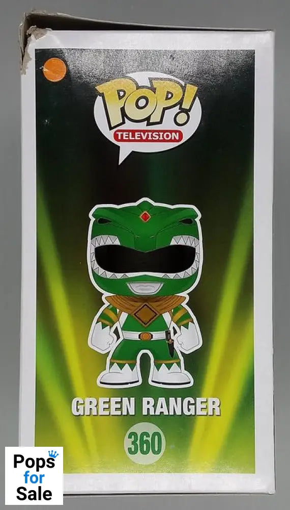 #360 Green Ranger - Power Rangers - Box Damaged Funko POP