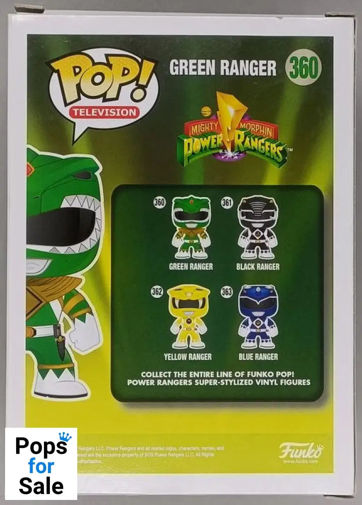 360 Green Ranger - Power Rangers Funko POP