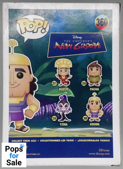 360 Kronk - Disney The Emperor's New Groove Funko POP - Box Damaged