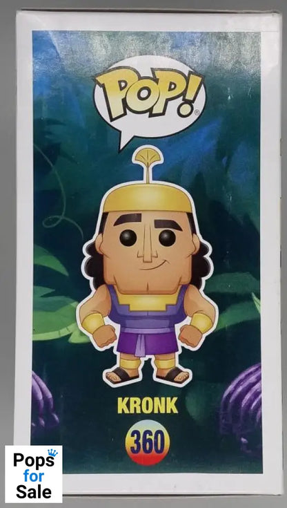 360 Kronk - Disney The Emperor's New Groove Funko POP - Box Damaged