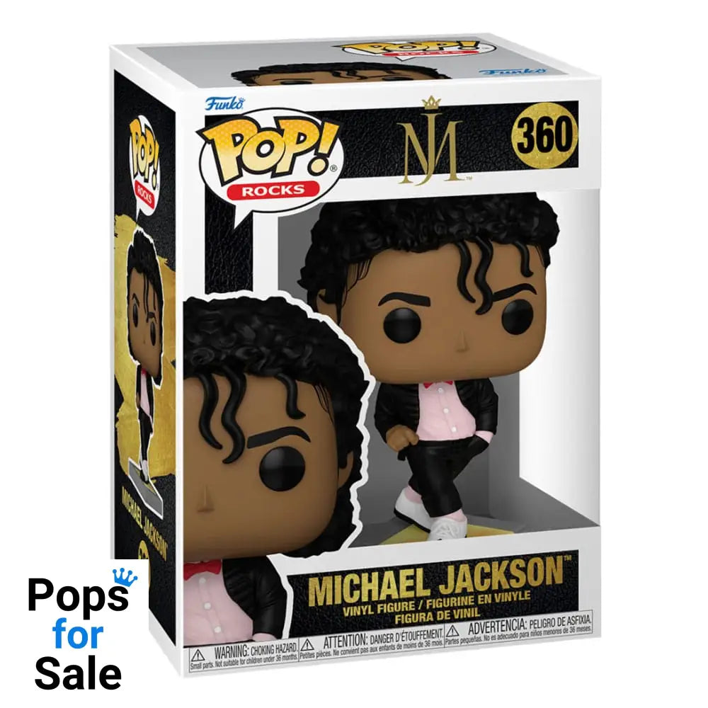 360 Michael Jackson - Billie Jean - Rocks - Brand New Funko POP