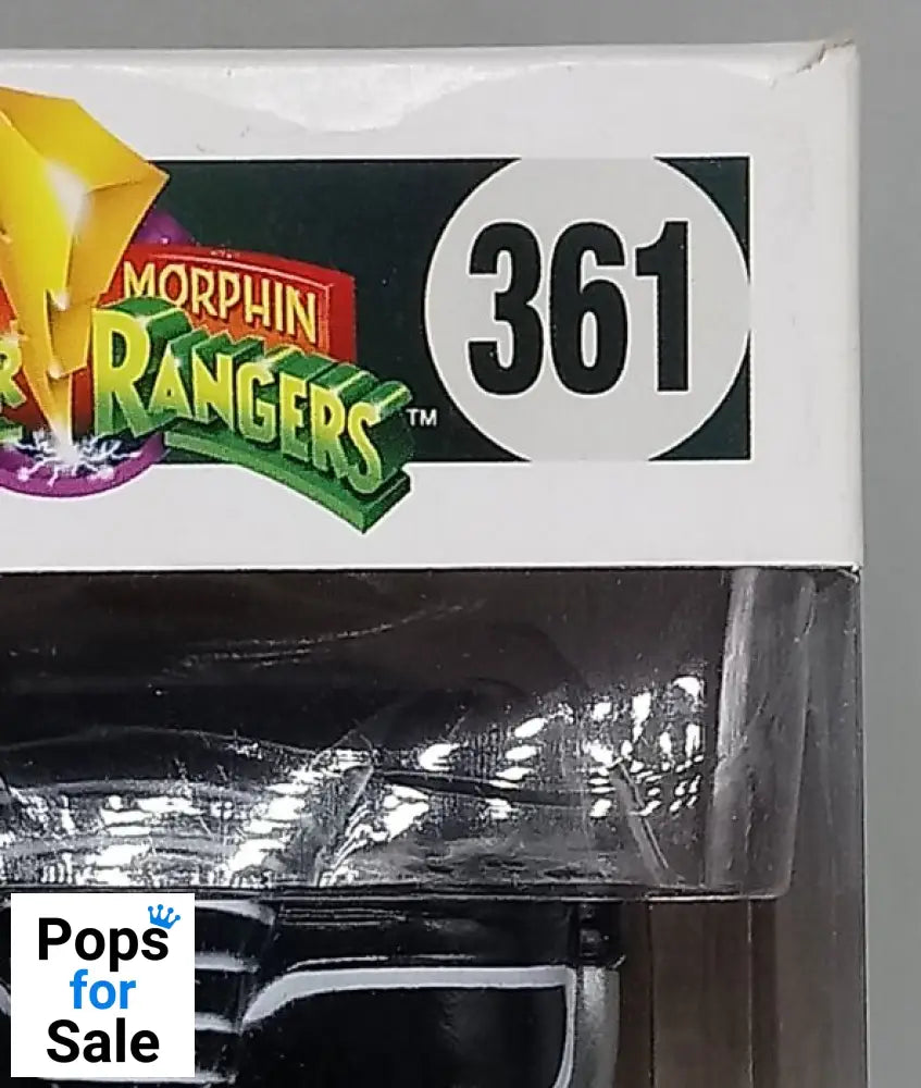 #361 Black Ranger - Power Rangers - Box Damaged Funko POP