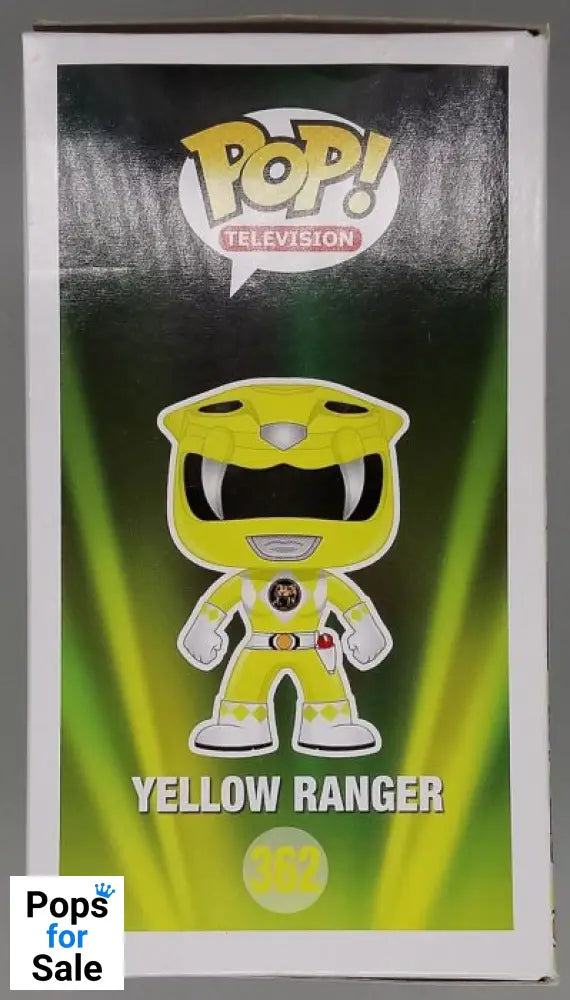 362 Yellow Ranger - Power Rangers - Box Damaged Funko POP