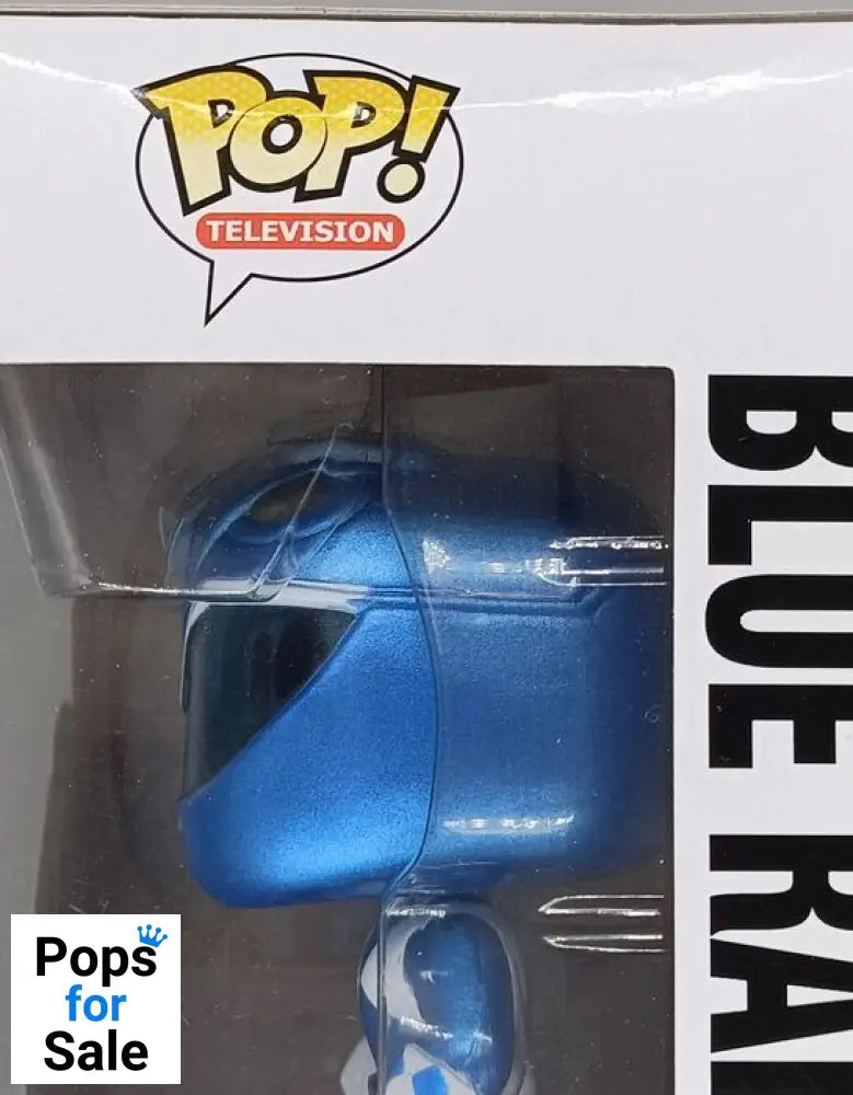 #363 Blue Ranger - Metallic - Power Rangers - Box Damaged Funko POP