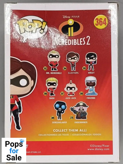 364 Elastigirl - Disney The Incredibles 2 - Damaged Box Funko POP