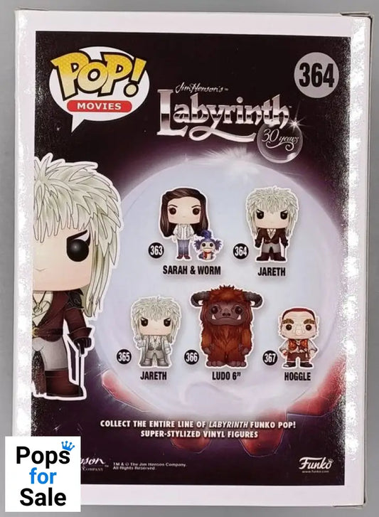 364 Jareth - Labyrinth - Funko POP - Box Damaged