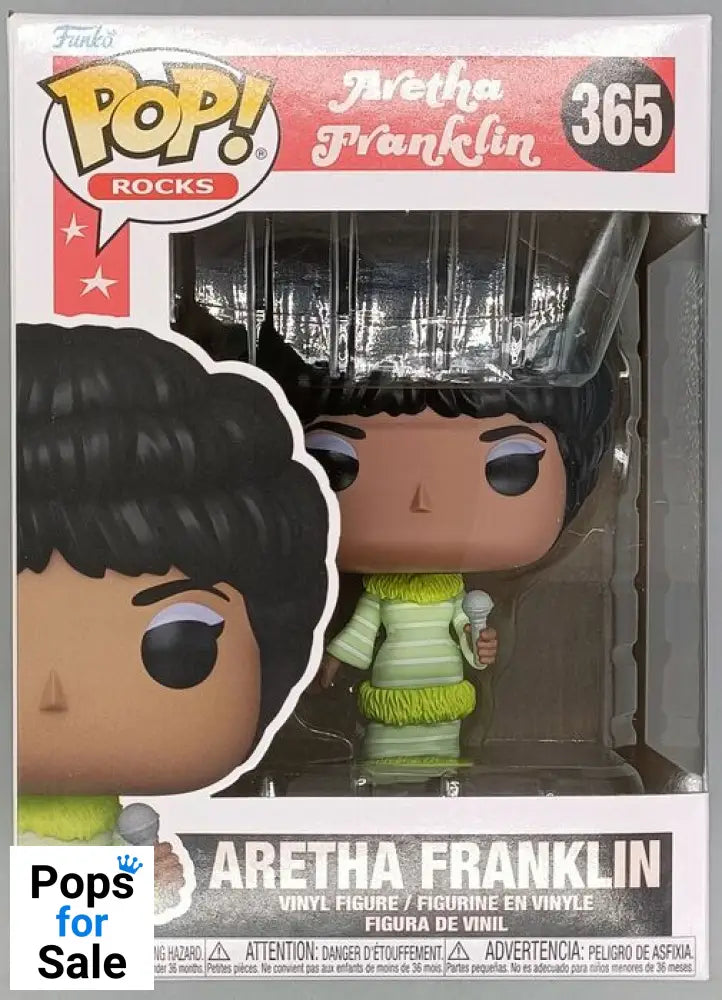 365 Aretha Franklin - Rocks Funko POP