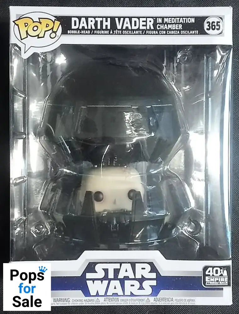 365 Darth Vader (in Meditation Chamber) Deluxe - Star Wars Funko POP - Box Damaged