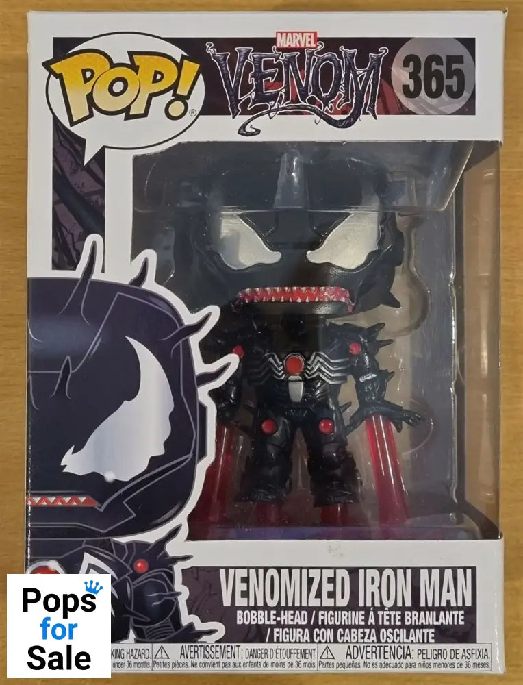 #365 Venomized Iron Man - Marvel - Venom Funko POP