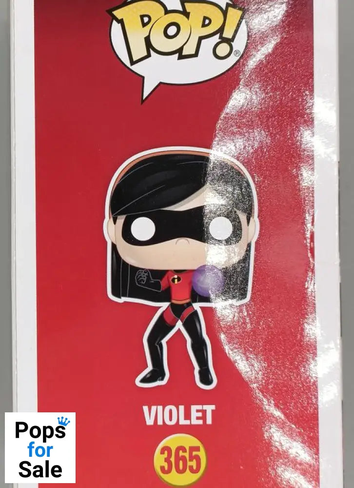 #365 Violet (Invisible) Chase - Disney Incredibles 2 Box Damaged Funko POP