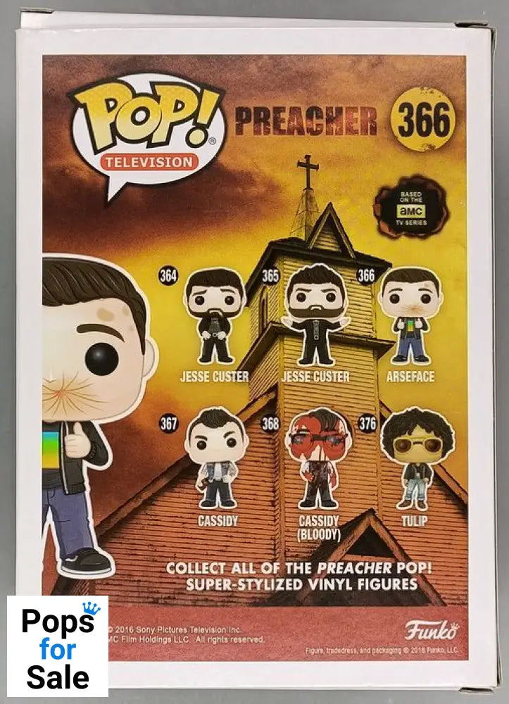 366 Arseface - Preacher - Box Damaged Funko POP