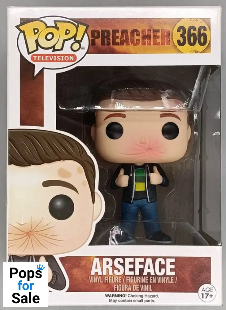 366 Arseface - Preacher - Box Damaged Funko POP