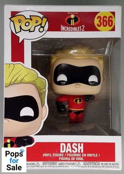 366 Dash - Disney The Incredibles 2 - Funko POP - Box Damaged