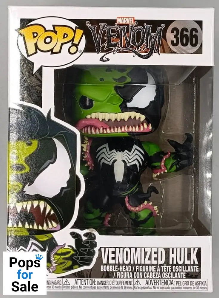 #366 Venomized Hulk - Marvel Venom Funko POP