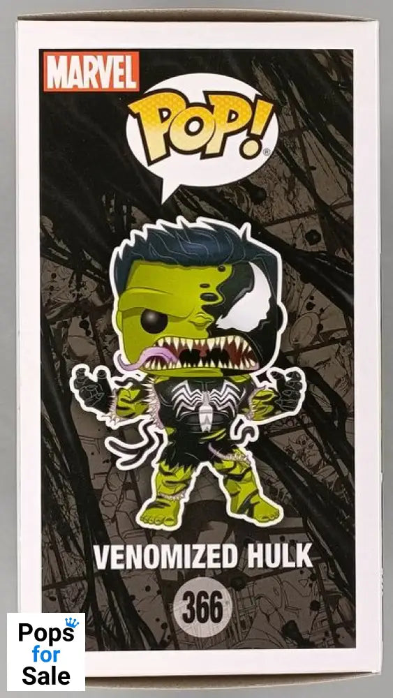 #366 Venomized Hulk - Marvel Venom Funko POP