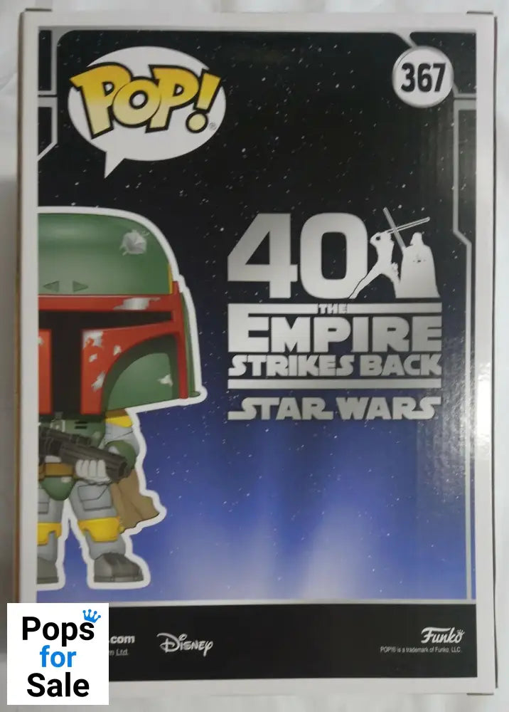 367 Boba Fett - 10 Inch - Star Wars 40th Anniversary Funko POP