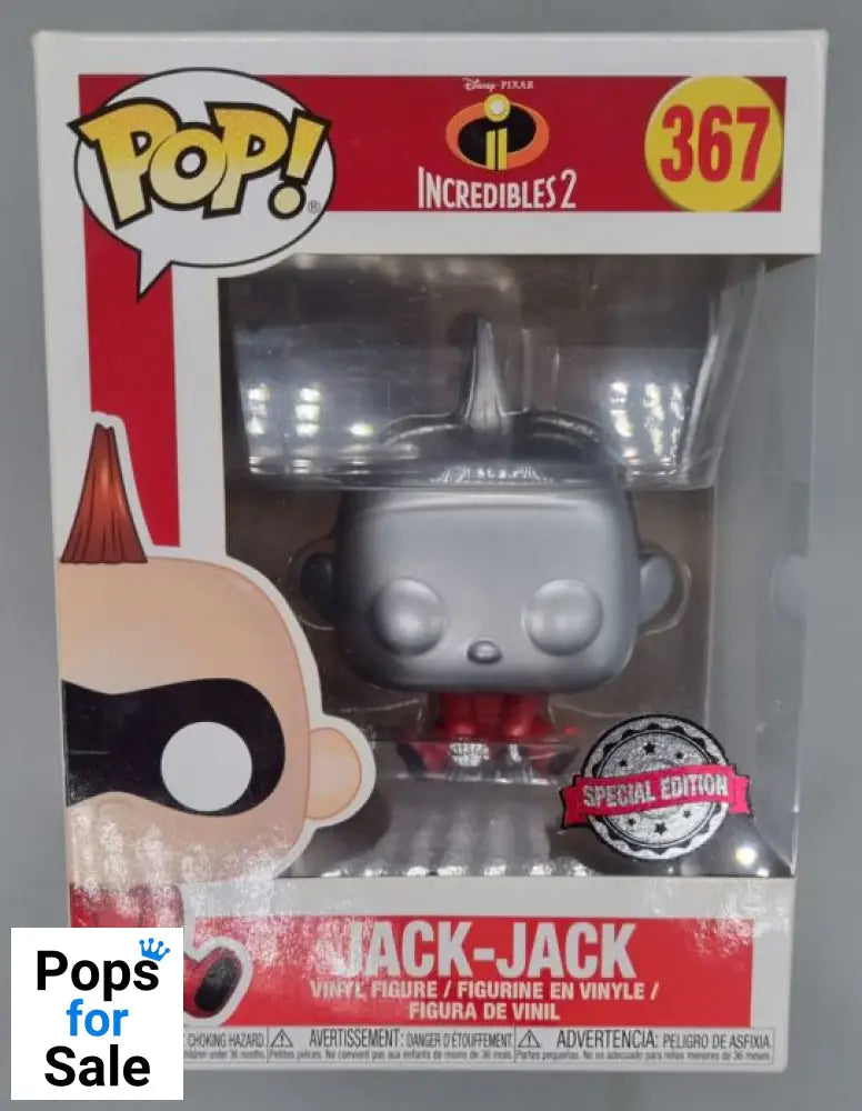 #367 Jack-Jack (Metal) - Disney Incredibles 2 Funko POP