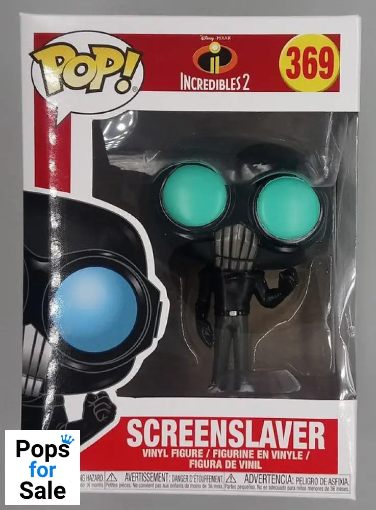 #369 Screenslaver - Disney Incredibles 2 - Damaged Box Funko POP