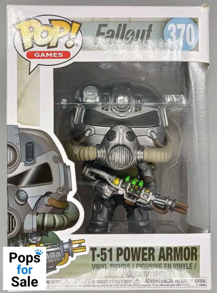 370 T-51 Power Armor - Fallout - Box Damaged Funko POP