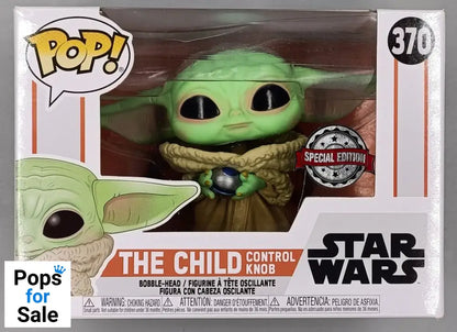 #370 The Child (Control Knob) - Star Wars The Man Box Damaged Funko POP