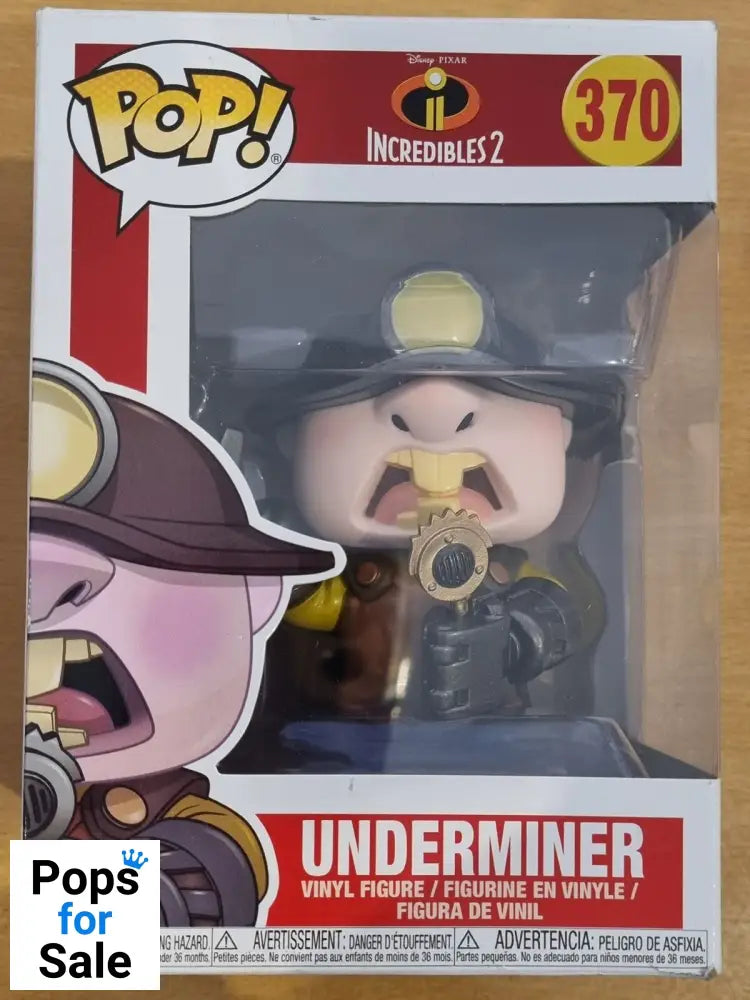 #370 Underminer - Disney Incredibles 2 Funko POP