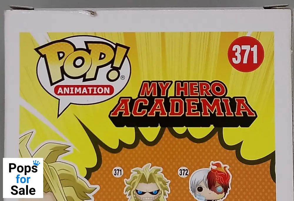 371 All Might (Weakened) - My Hero Academia Funko POP - Damaged Box