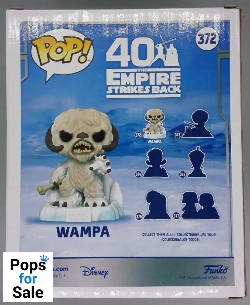 #372 Battle at Echo Base: Wampa - Deluxe - Star Wars Funko POP