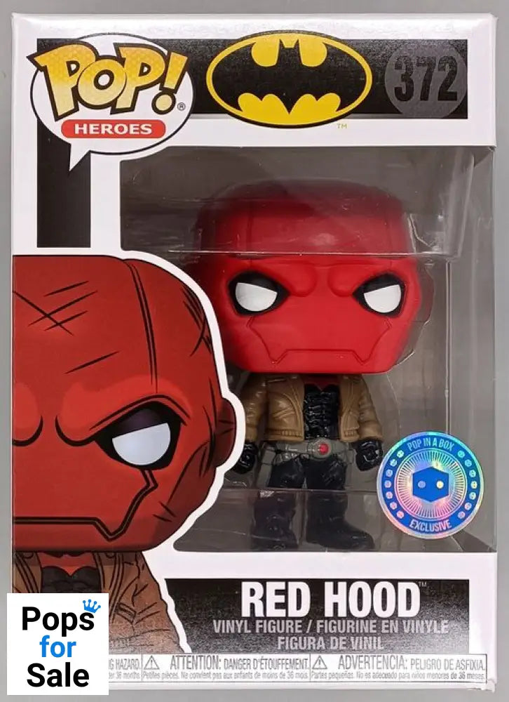 #372 Red Hood (Jason Todd) - DC Comics Batman Funko POP