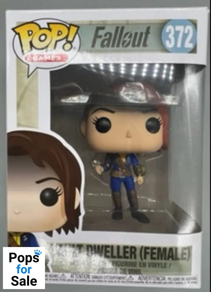 #372 Vault Dweller (Female) - Fallout - Box Damaged Funko POP