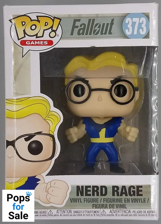 #373 Nerd Rage (Vault Boy) - Fallout - Box Damaged Funko POP