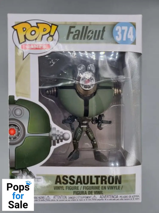 374 Assaultron - Fallout - Funko POP - Box Damaged