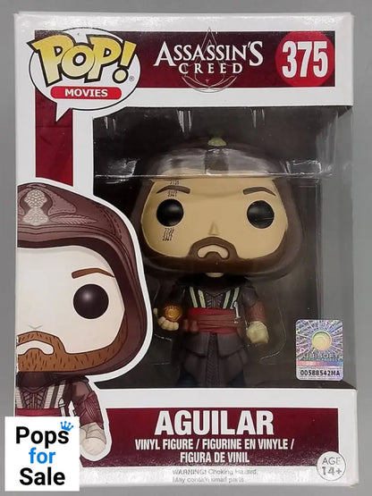 #375 Aguilar - Assassin's Creed Movie - Box Damaged Funko POP