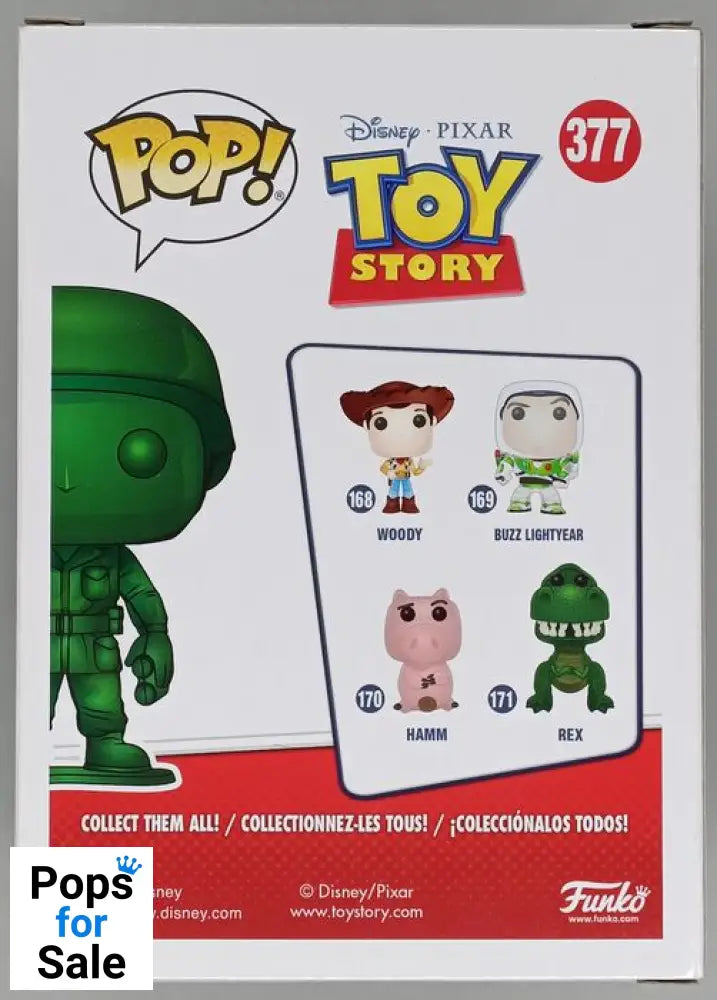 #377 Army Man - Metallic - Disney Toy Story 2018 Opening Funko POP