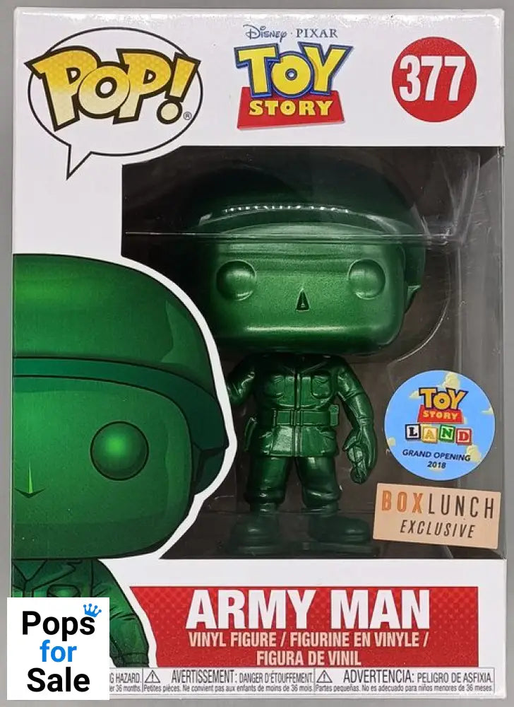 #377 Army Man - Metallic - Disney Toy Story 2018 Opening Funko POP