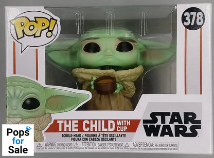 378 The Child (with Cup) Star Wars The Mandalorian - Box Damaged Funko POP