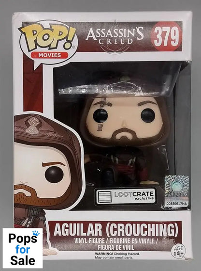 #379 Aguilar (Crouching) - Assassins Creed - Box Damaged Funko POP