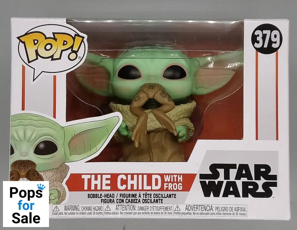 #379 The Child (with Frog) - Star Wars The Mandalorian Funko POP