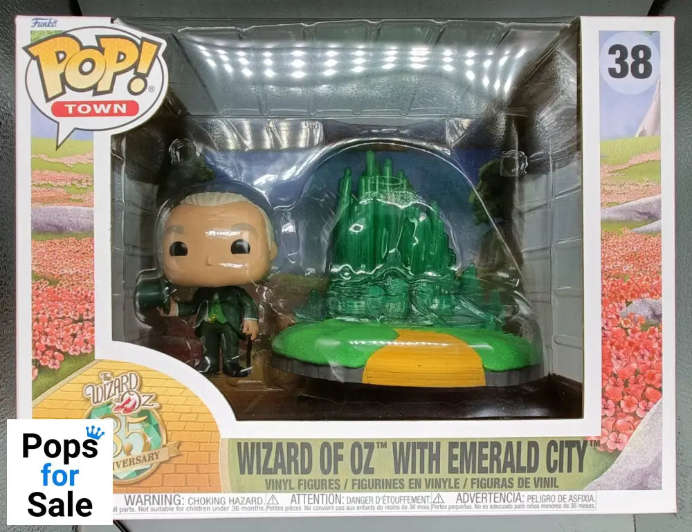 #38 Emerald City with Wizard - Town - Wizard of Oz 85th Anniversary Funko POP New