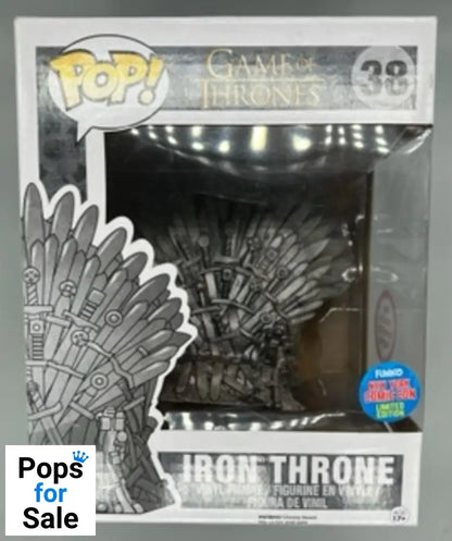 #38 Iron Throne - 6 Inch - Game of Thrones - 2015 Box Damaged Funko POP