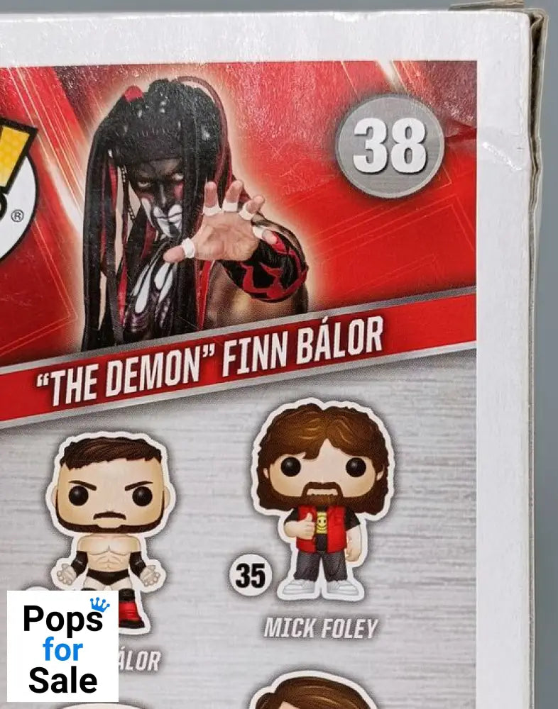 38 The Demon Finn Balor - WWE - Box Damaged Funko POP