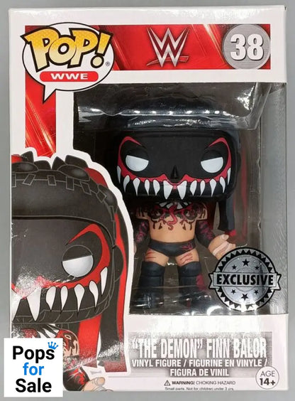 38 The Demon Finn Balor - WWE - Box Damaged Funko POP