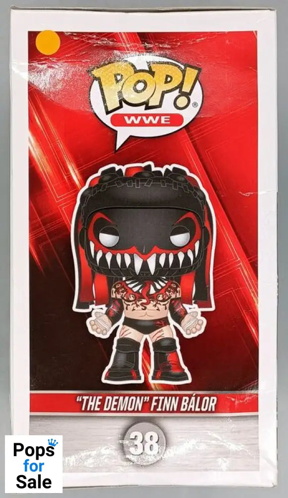 38 The Demon Finn Balor - WWE - Box Damaged Funko POP