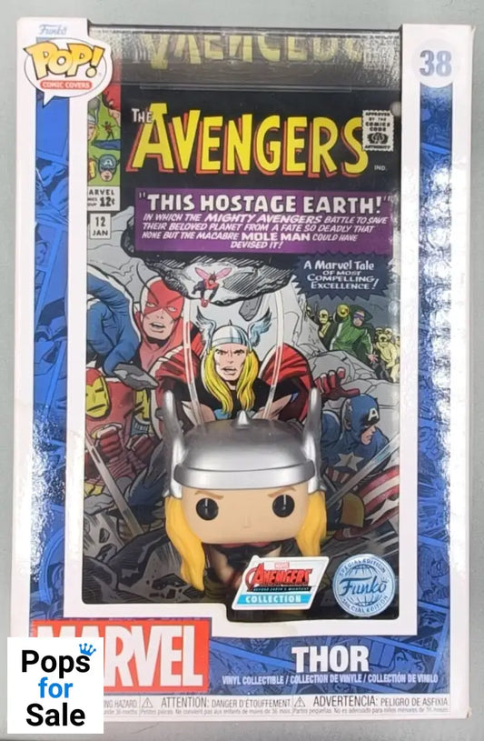 38 Thor (Comic Cover) - Marvel Funko POP - Box Damaged