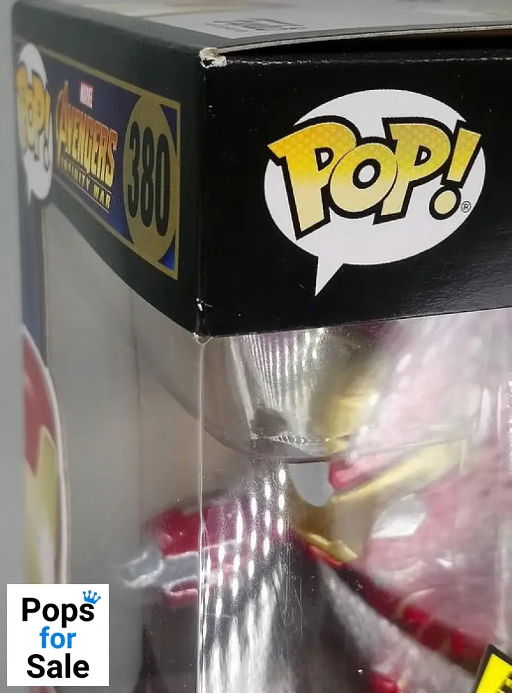 #380 Iron Man (Lights Up) Marvel Avengers Infinity Wa Box Damaged Funko POP